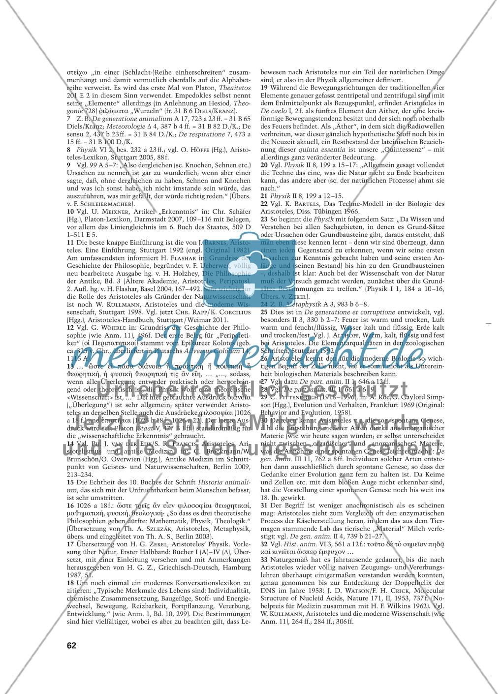 Aristoteles als Erfinder der modernen Naturwissenschaft Preview 9