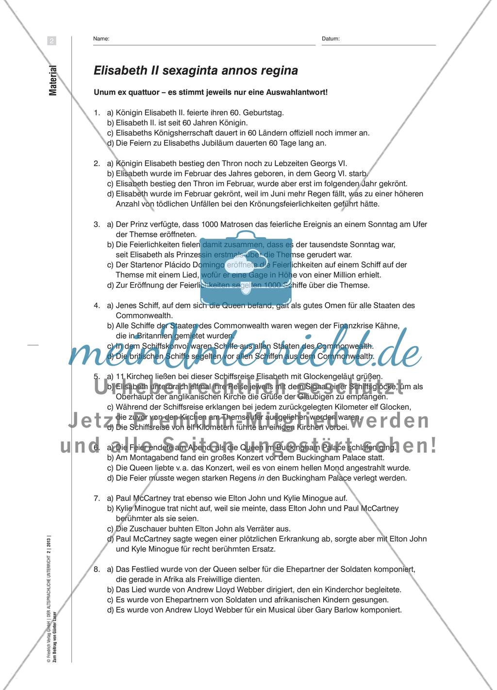 Schulung des Hörverstehens mit Hilfe von nuntii Latini Preview 4