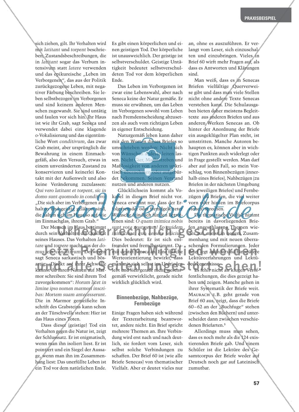 Richtig wünschen – richtig leben - Oder: Von Fremdbestimmung zu Selbstbestimmung – Senecas Brief 60 Preview 10