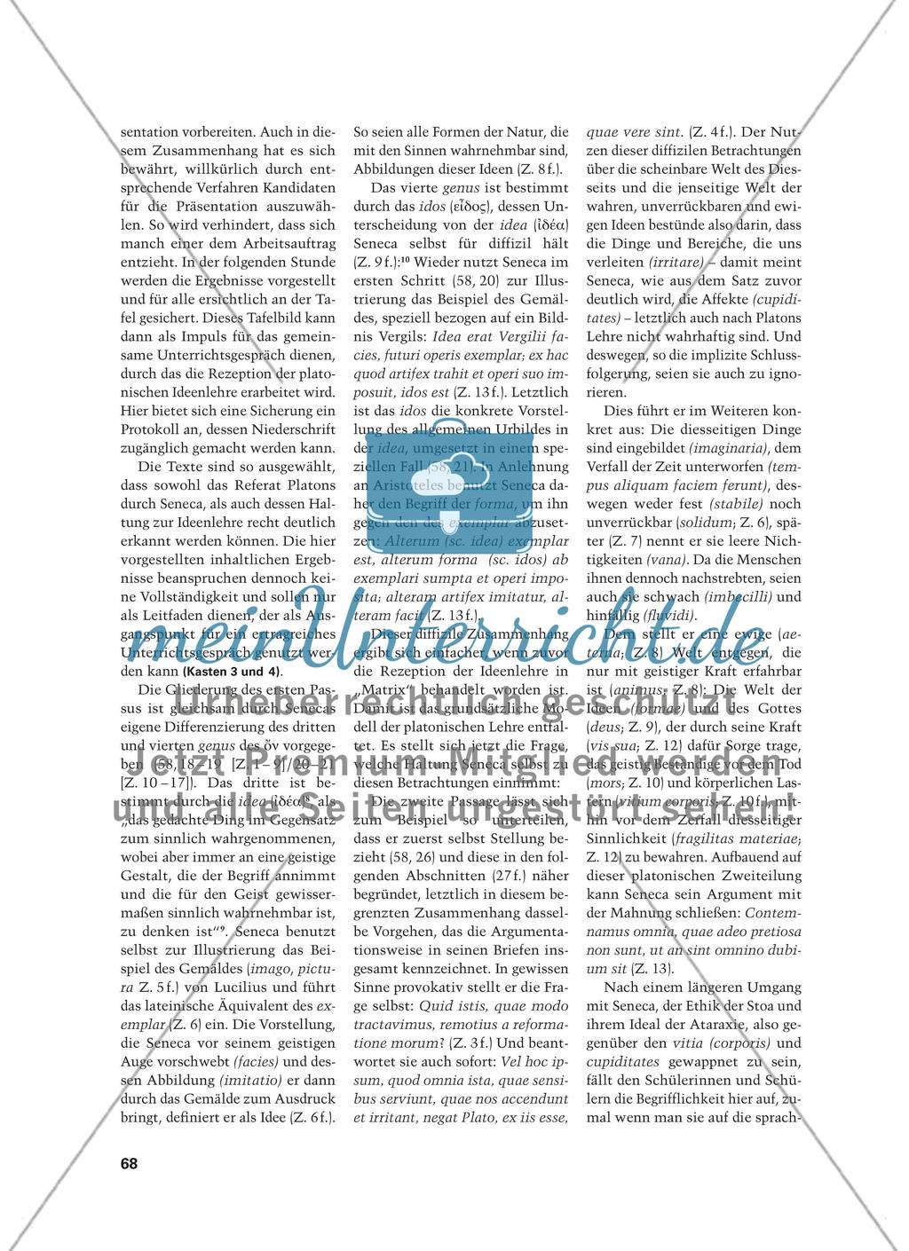 Seneca, Platon und die Matrix Preview 5