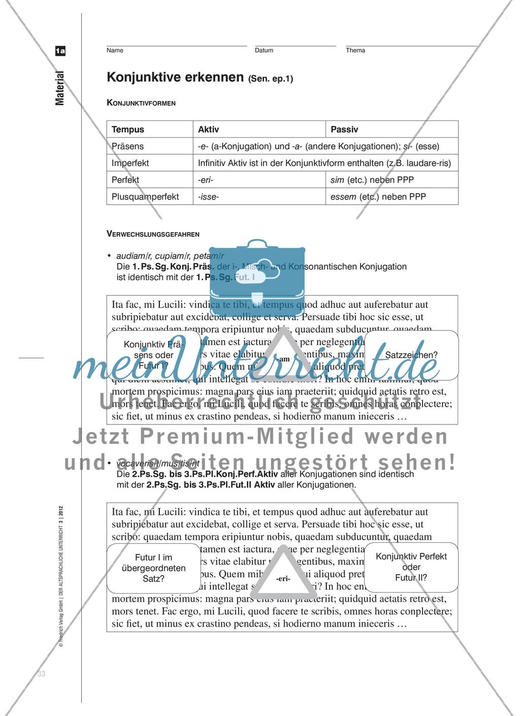 Kompetente Grammatikanwendung in der Lektürephase mit Beispielen zu Seneca-Briefen Preview 4