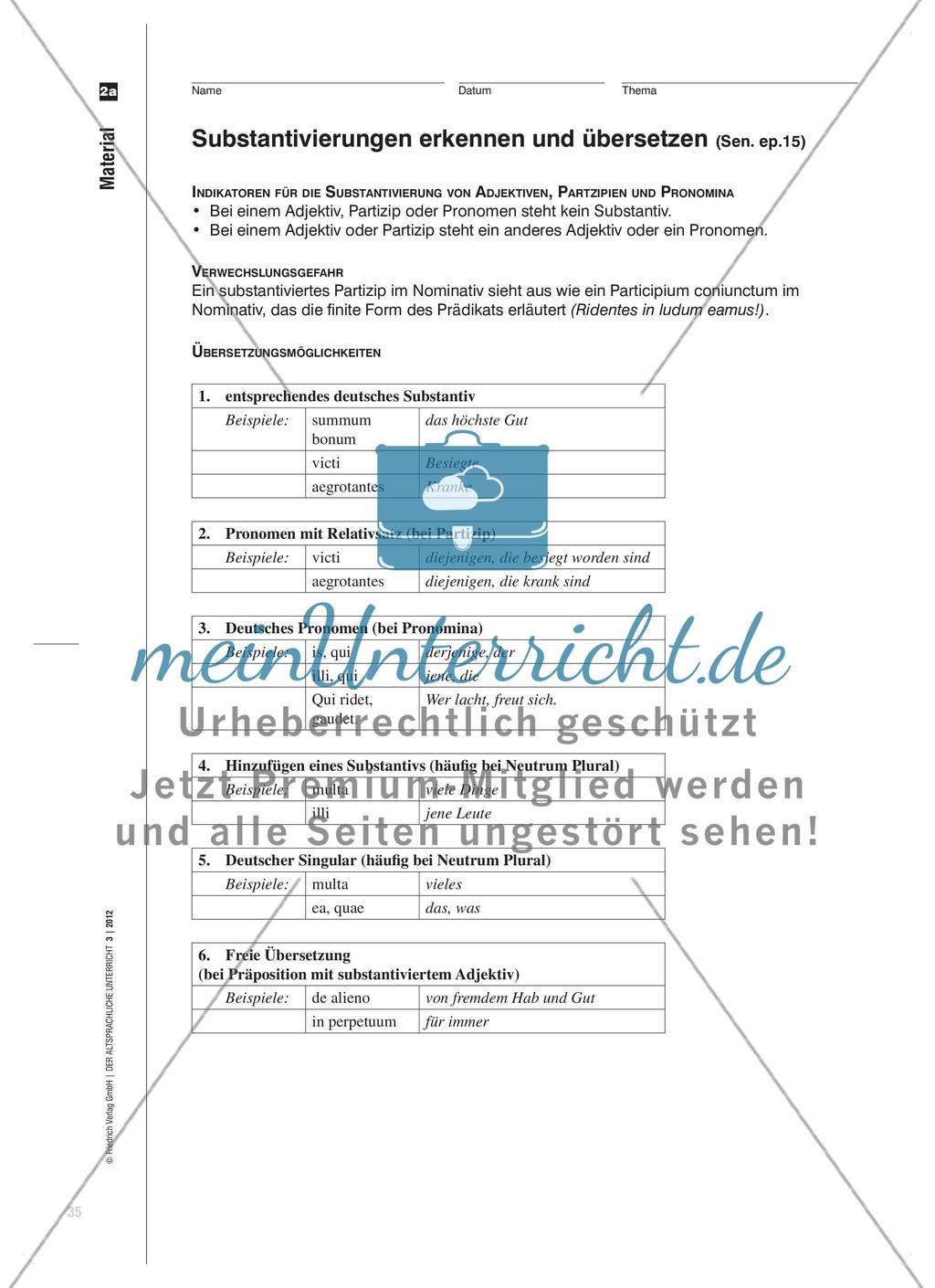 Kompetente Grammatikanwendung in der Lektürephase mit Beispielen zu Seneca-Briefen Preview 6