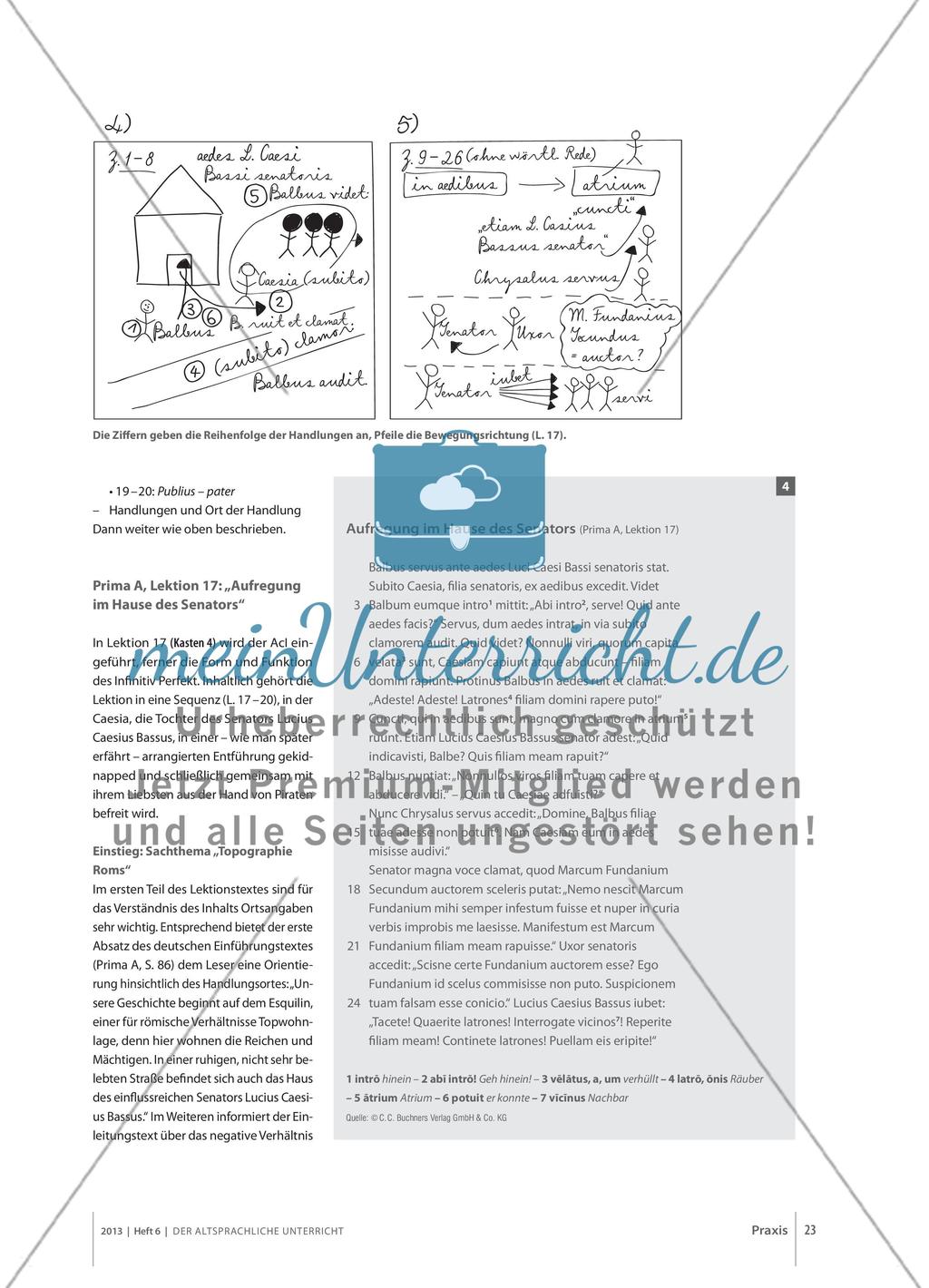 Ecce togas viriles! - Textorientierte Erschließung in der Lehrbuchphase Preview 4