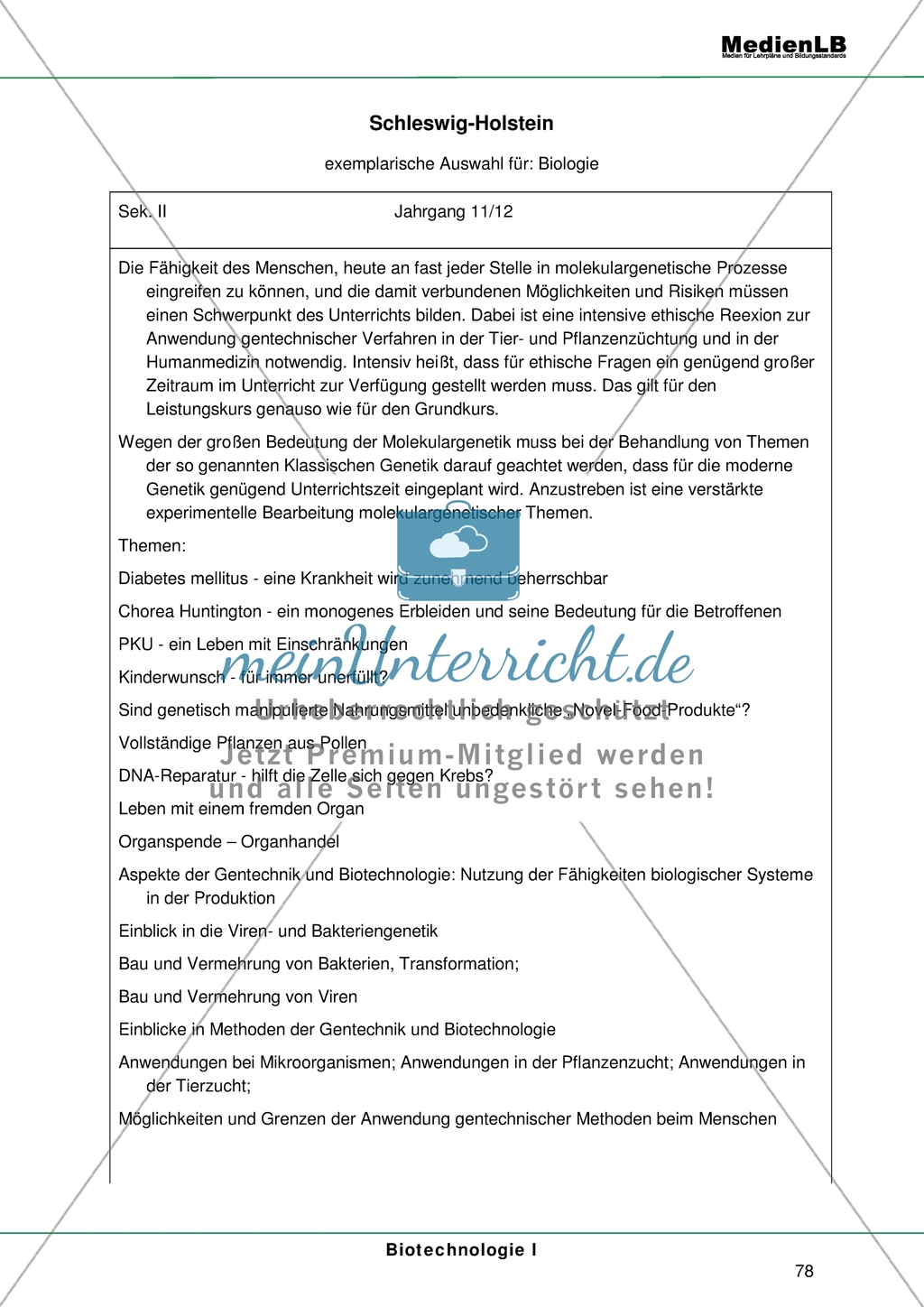 Das Thema