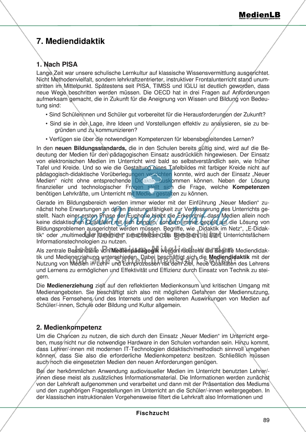 Mediendidaktik - Allgemeine Informationen + Aufbau moderner didaktischer DVDs und deren Einsatz Preview 1