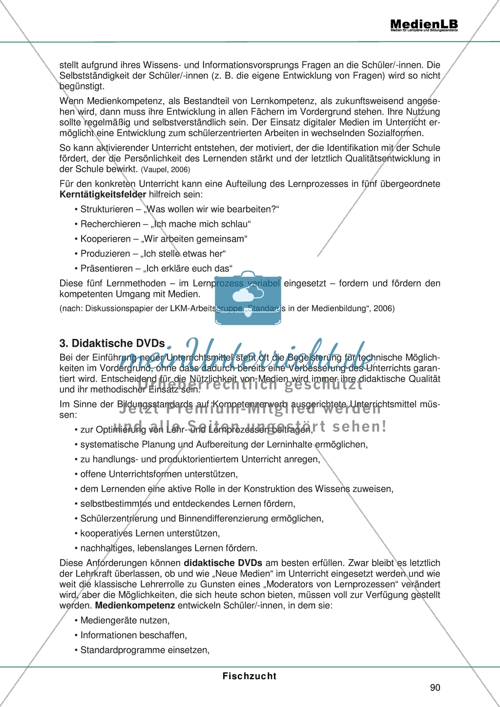 Mediendidaktik - Allgemeine Informationen + Aufbau moderner didaktischer DVDs und deren Einsatz Preview 2