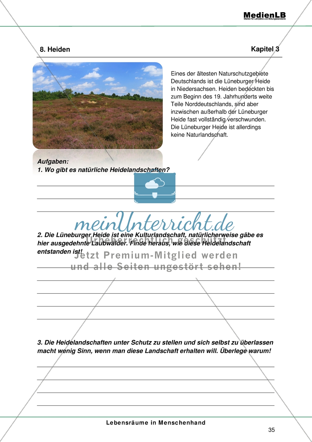 Lebensräume in Menschenhand: Heiden Preview 1