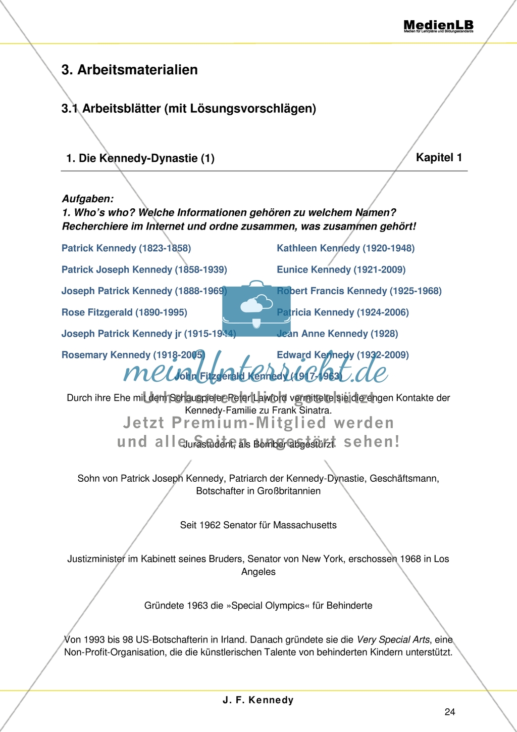 John F. Kennedy: Aufstieg und Attentat - Die Kennedy-Dynastie Preview 1