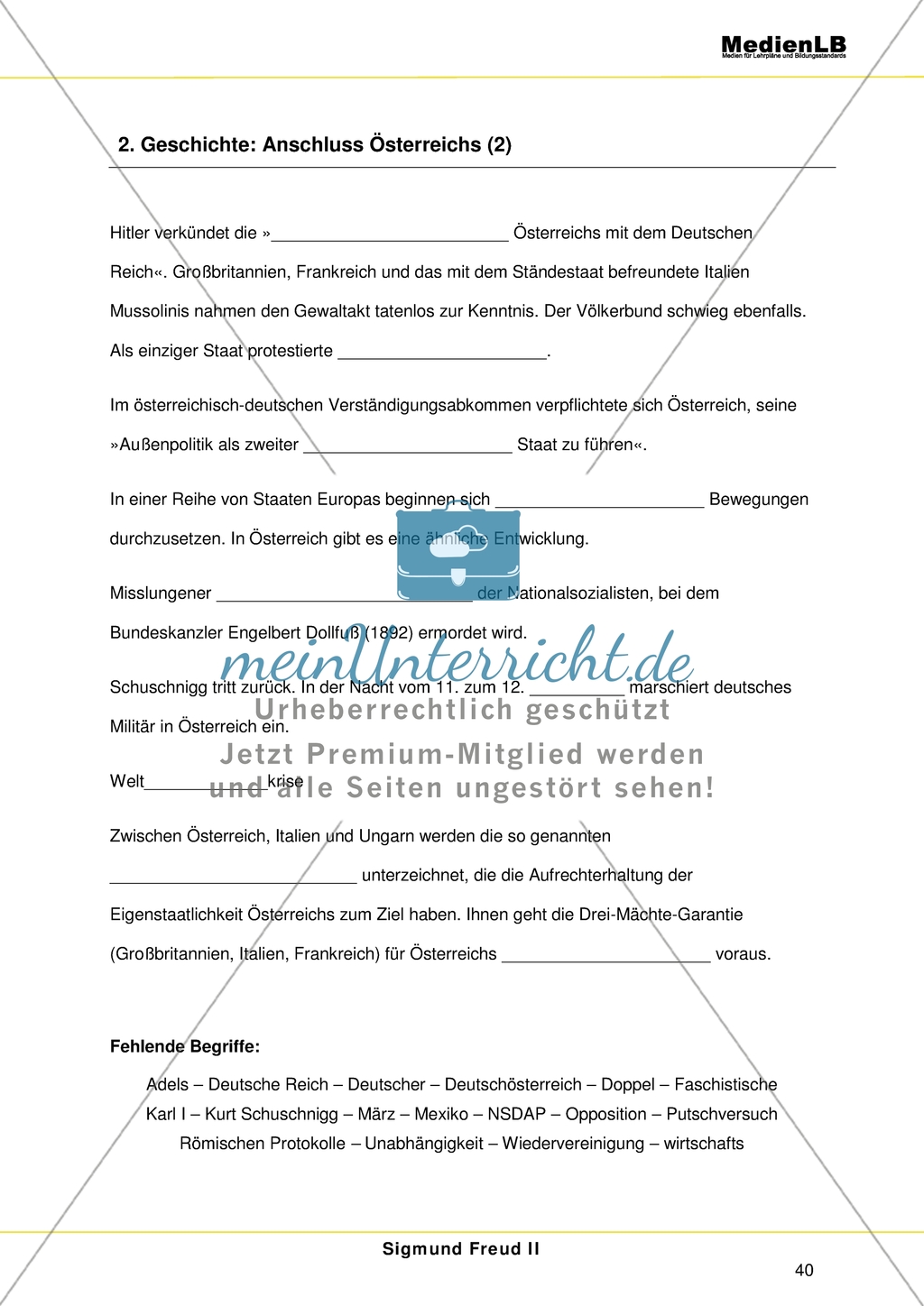 Sigmund Freud II - Der Psychoanalytiker: Anschluss Österreichs Preview 2