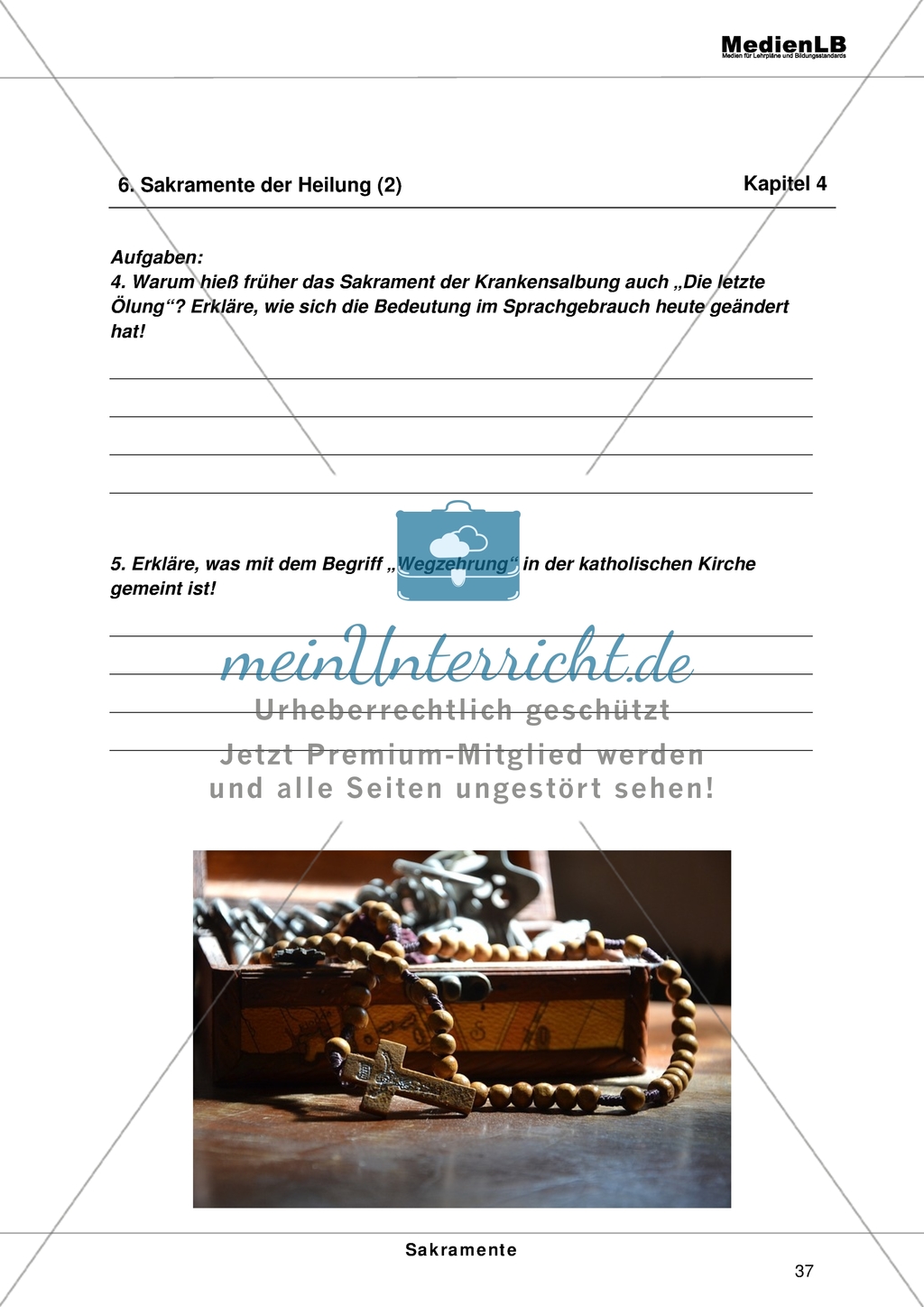 Sakramente der Heilung - Buße, Versöhnung und Krankensalbung Preview 2