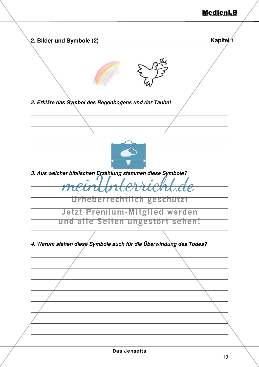 Jenseits - Finden von Bildern und Symbolen zur Hoffnung auf Leben Preview 2