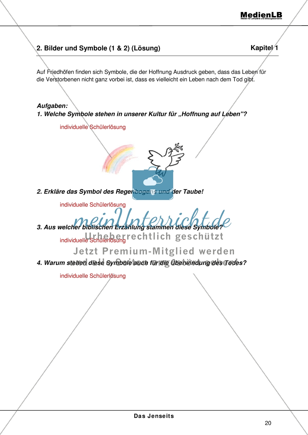 Jenseits - Finden von Bildern und Symbolen zur Hoffnung auf Leben Preview 3