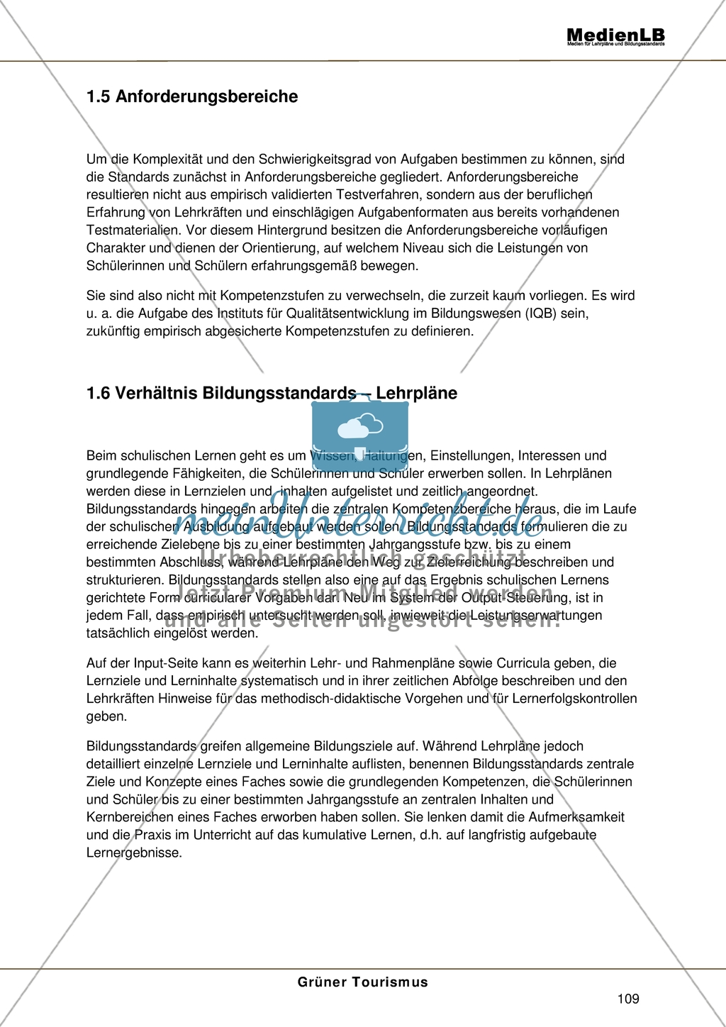 Bildungsstandards: Allgemeine Informationen zu den Bildungsstandards im Fach Geographie Preview 5