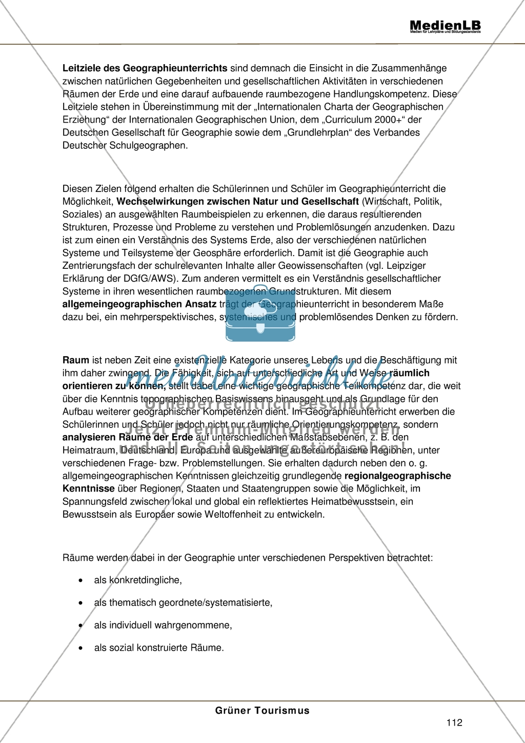 Bildungsstandards: Allgemeine Informationen zu den Bildungsstandards im Fach Geographie Preview 8