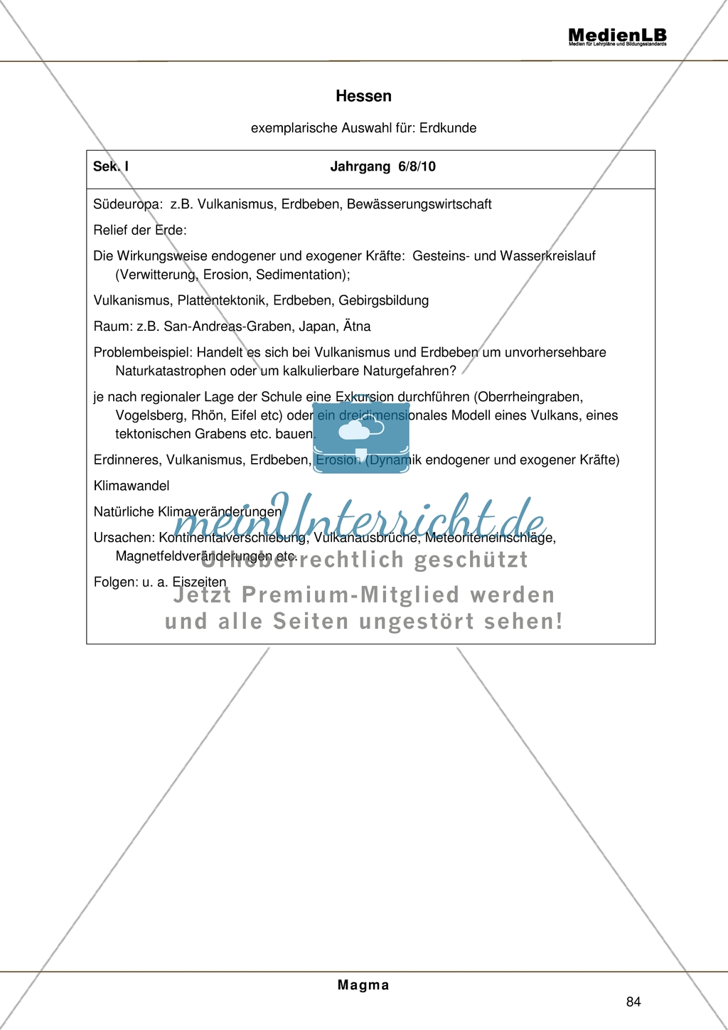 Das Thema