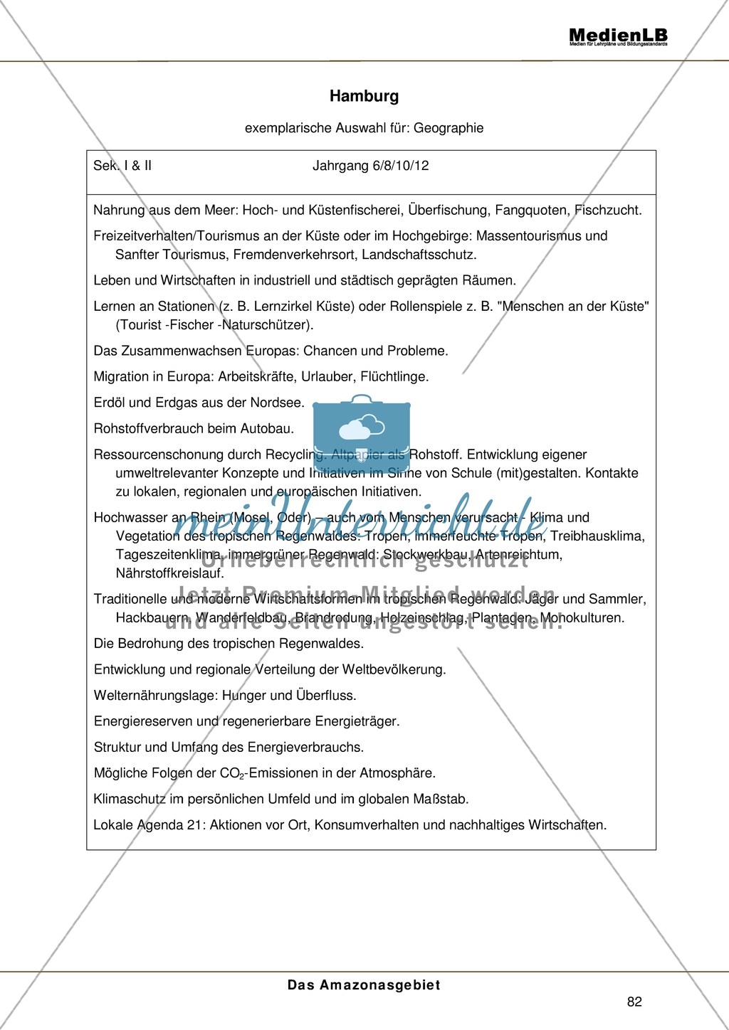 Das Thema
