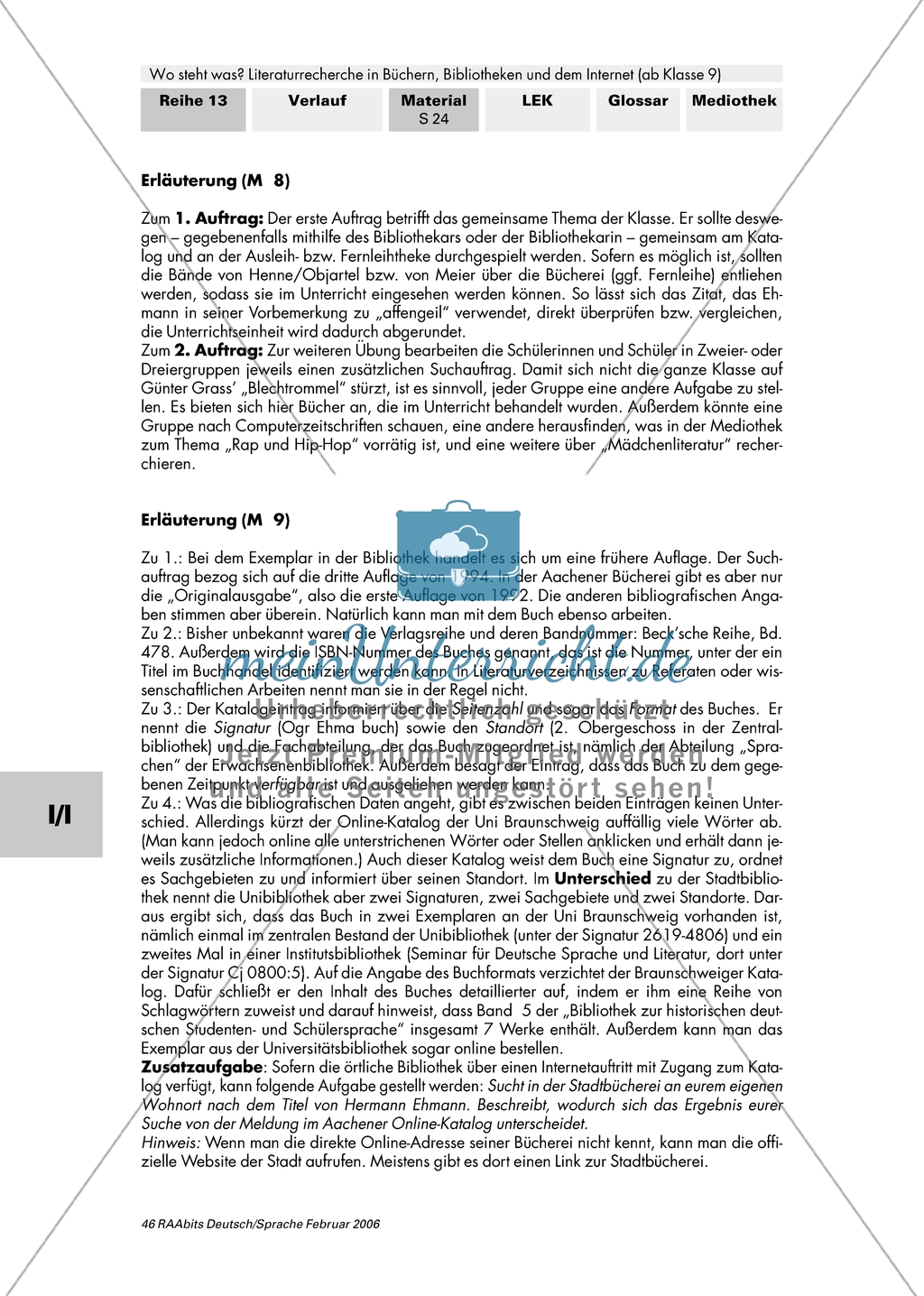 Literaturrecherche: Die Nutzung von Online-Katalogen Preview 3