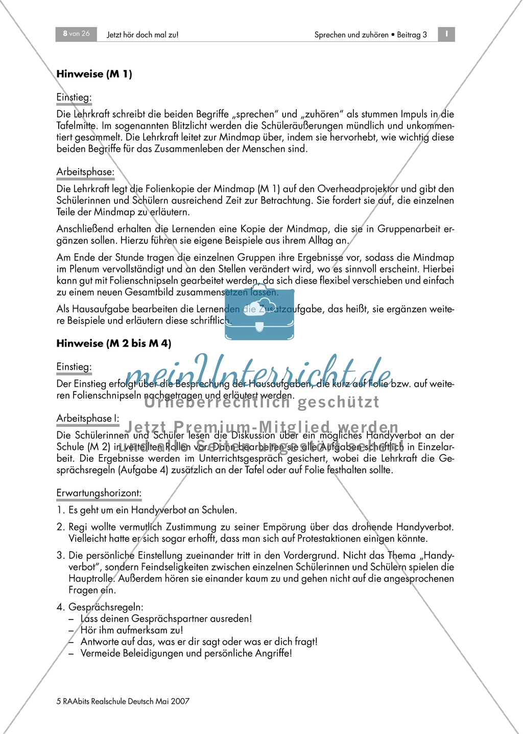 Konstruktiv Gespräche führen: Die verschiedenen Aspekte von Zuhören und Sprechen Preview 2