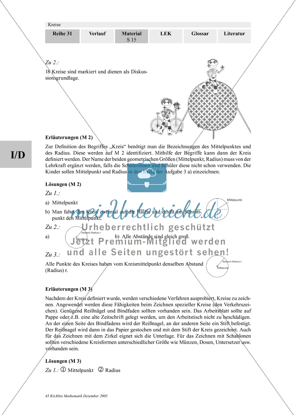Kreise - Kreise und Kugeln im Alltag Preview 3