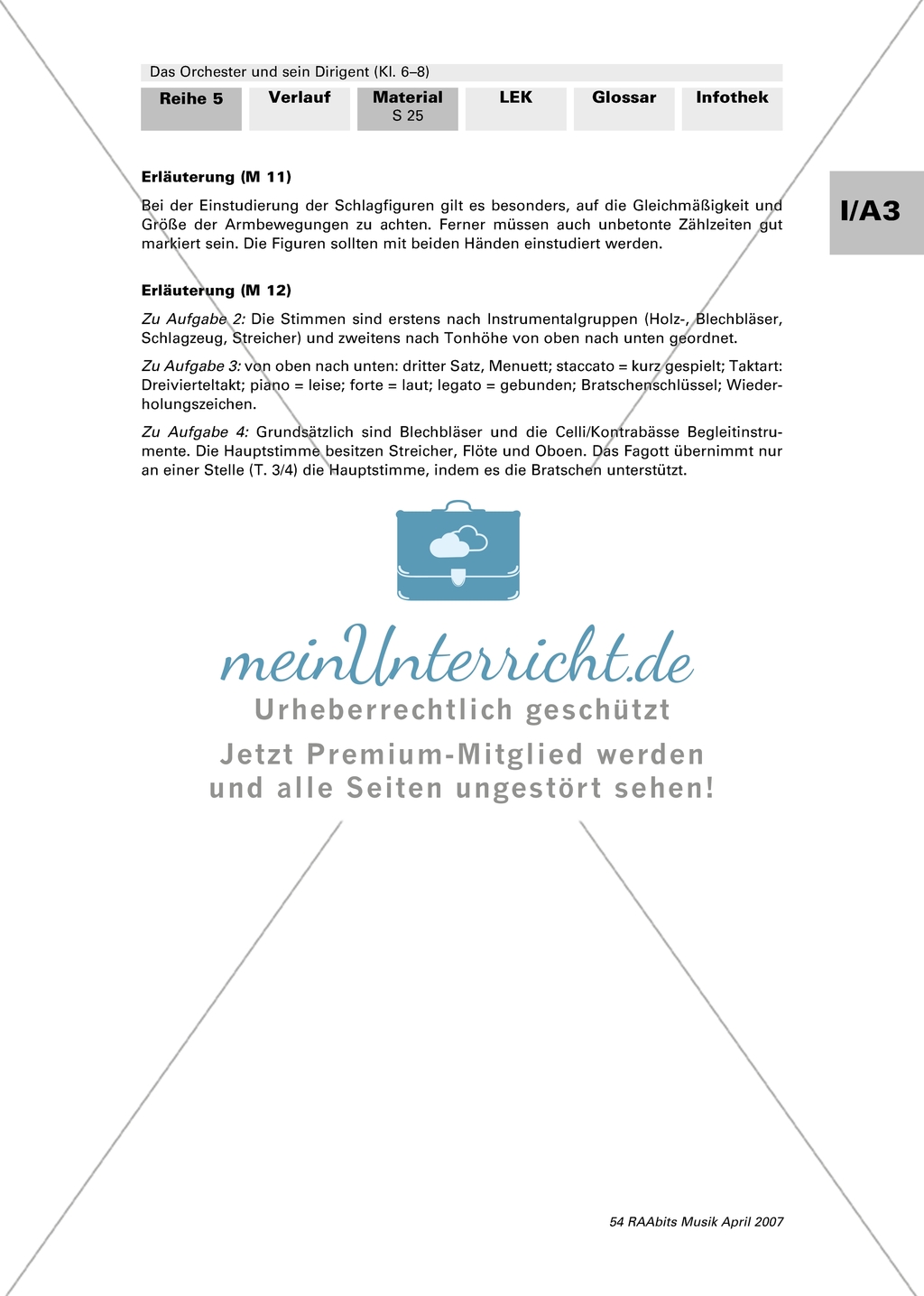 Das Orchester und sein Dirigent - Das Menuett aus Haydns 92. Sinfonie dirigieren Preview 6