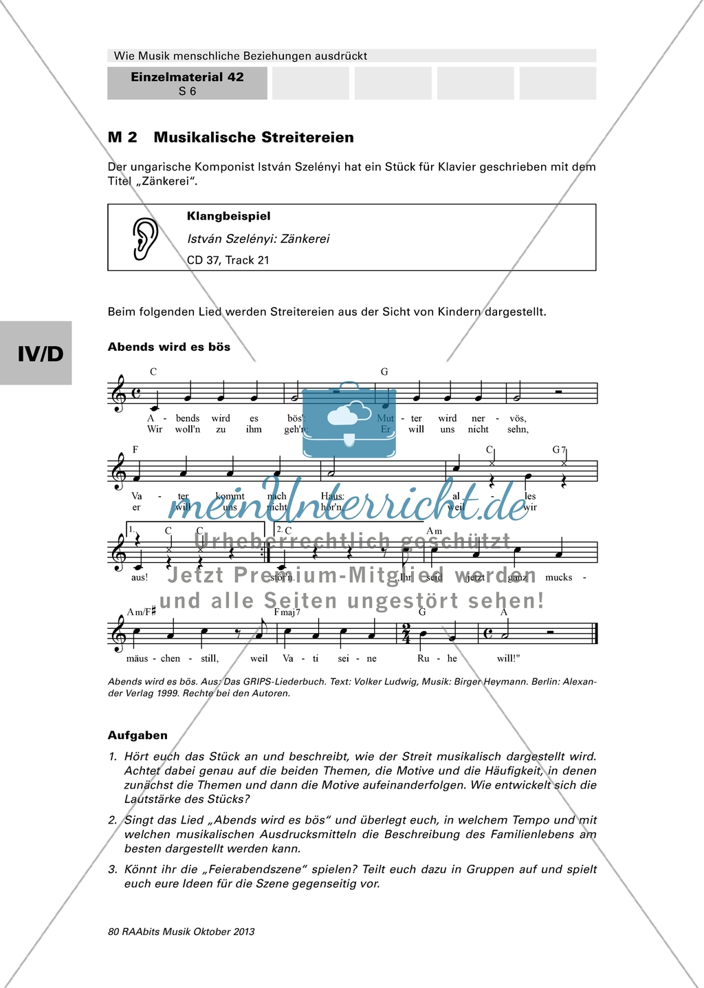 Konflikt und Versöhnung: Wie Musik menschliche Beziehungen ausdrückt - Musikalische Streitereien Preview 1