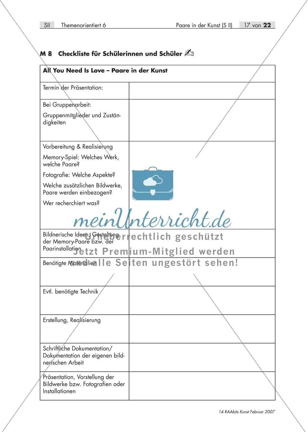 Paare in der Kunst: Memory Preview 3