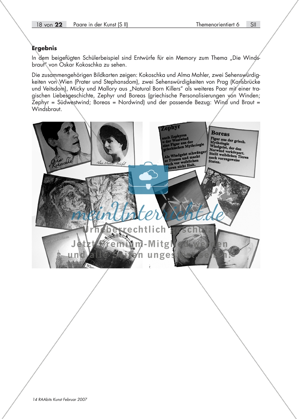 Paare in der Kunst: Memory Preview 4