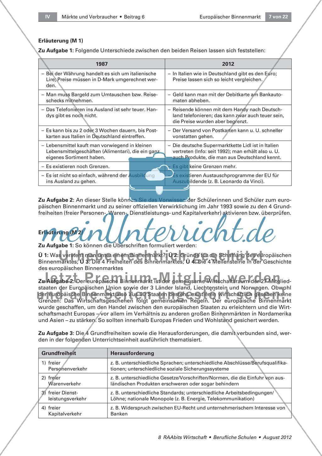 Eine kurze Geschichte des europäischen Binnenmarktes Preview 3