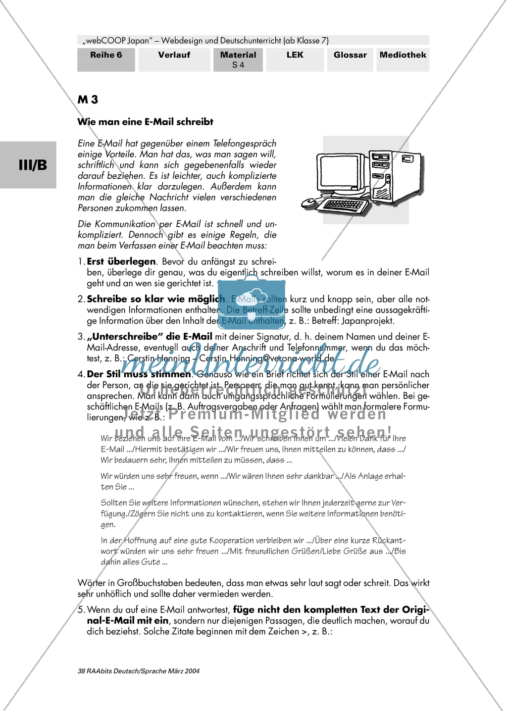 Webdesign: Schreiben und Versenden von E-Mails Preview 1