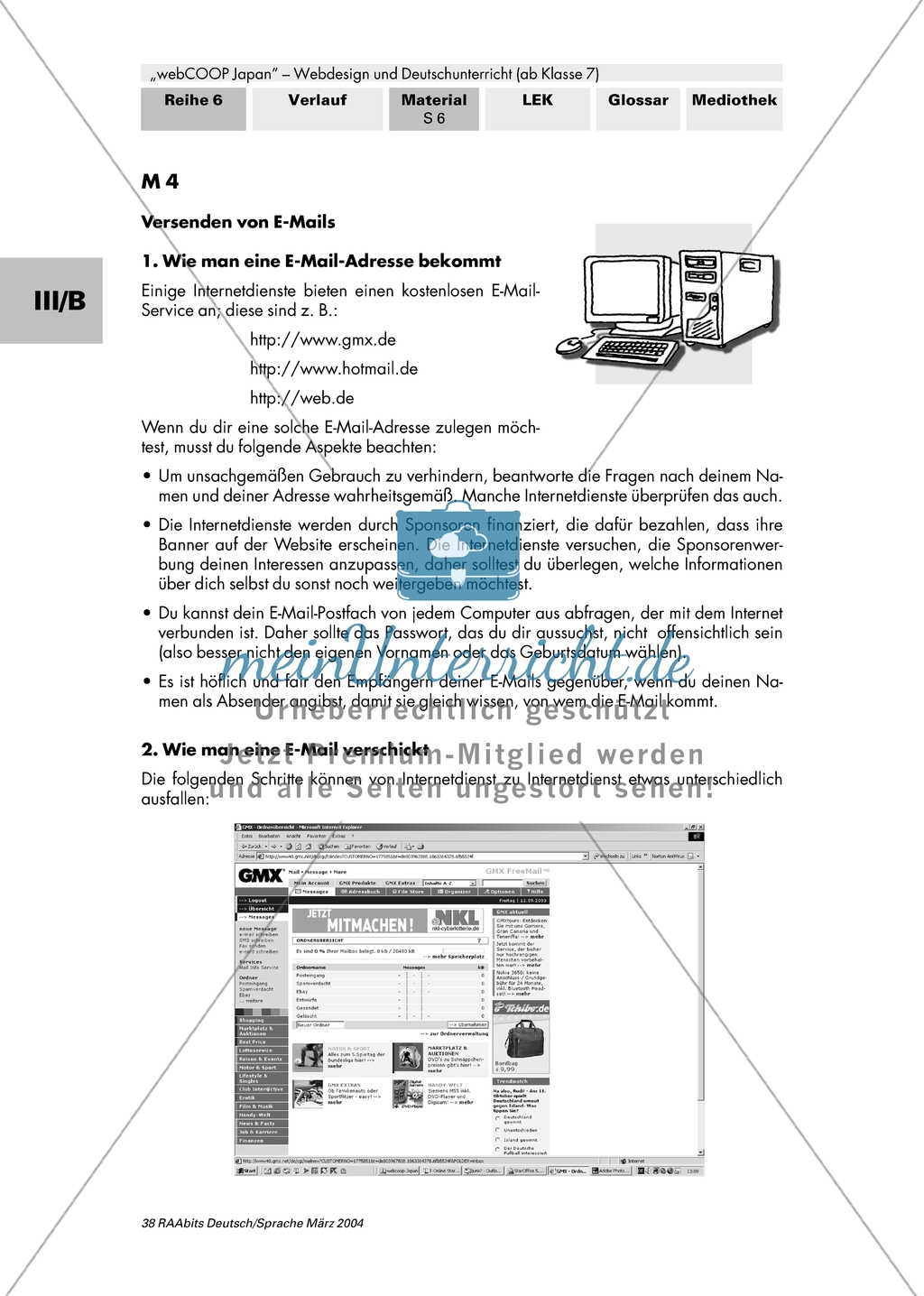 Webdesign: Schreiben und Versenden von E-Mails Preview 3