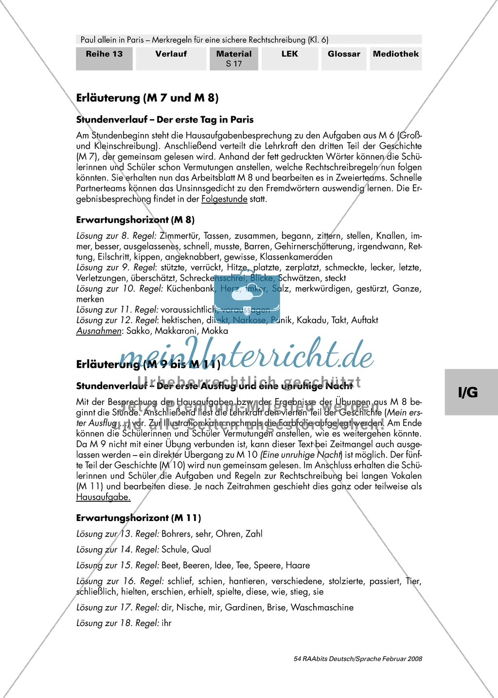 Übungsdiktate: Schreibung bei langen Vokalen Preview 4