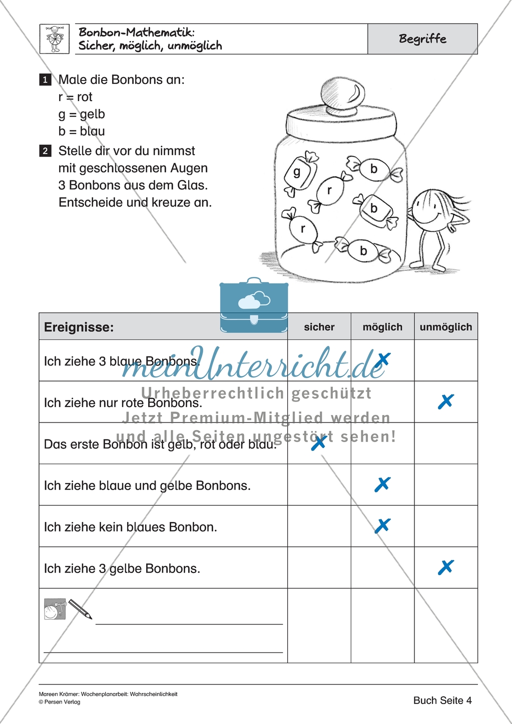 Wahrscheinlichkeitsbegriffe - Einführung Preview 7