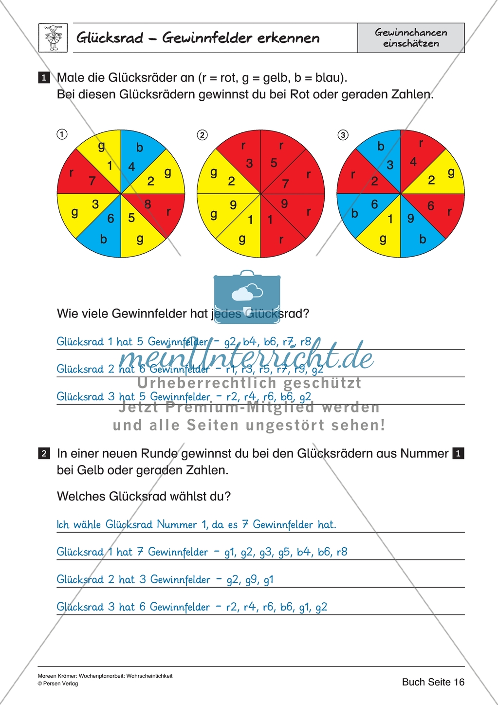 Glücksrad - Gewinnfelder erkennen Preview 4