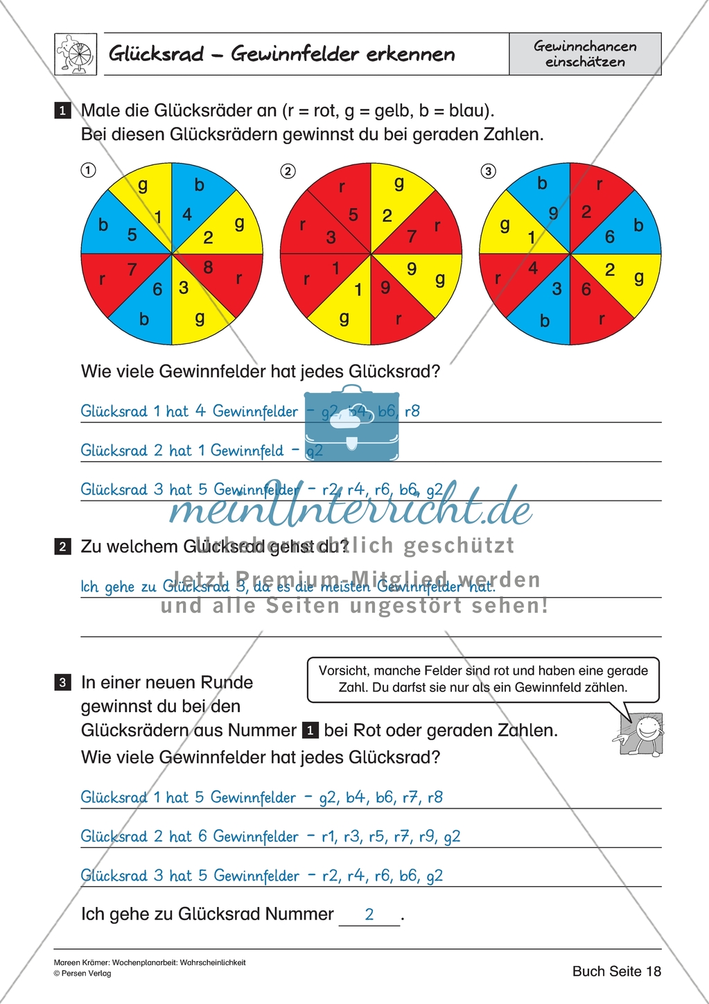 Glücksrad - Gewinnfelder erkennen Preview 6