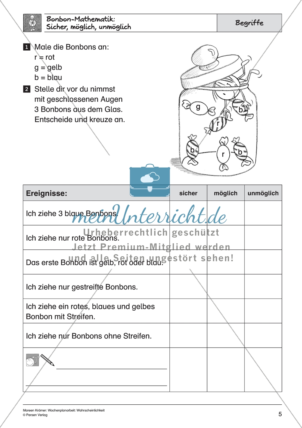 Bonbon-Mathematik - Grundbegriffe Preview 2