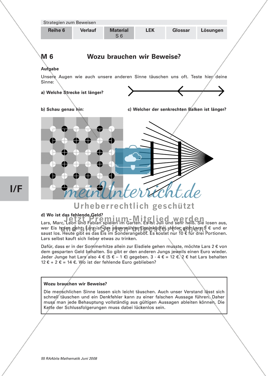Strategien zum Beweisen - Notwendigkeit von Beweisen Preview 2