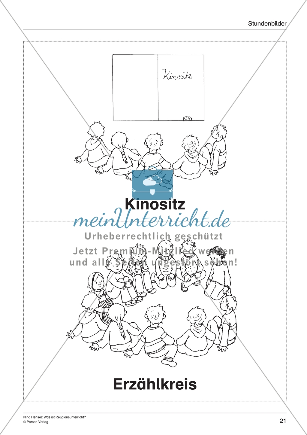 Was ist Religionsunterricht: Kindersegnungen - Du bist zu klein Preview 5