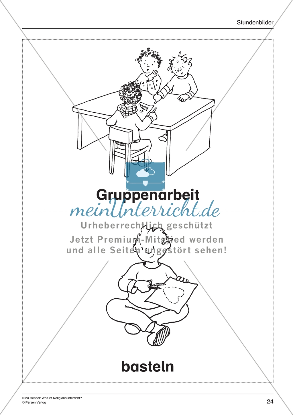 Was ist Religionsunterricht: Kindersegnungen - Du bist zu klein Preview 8