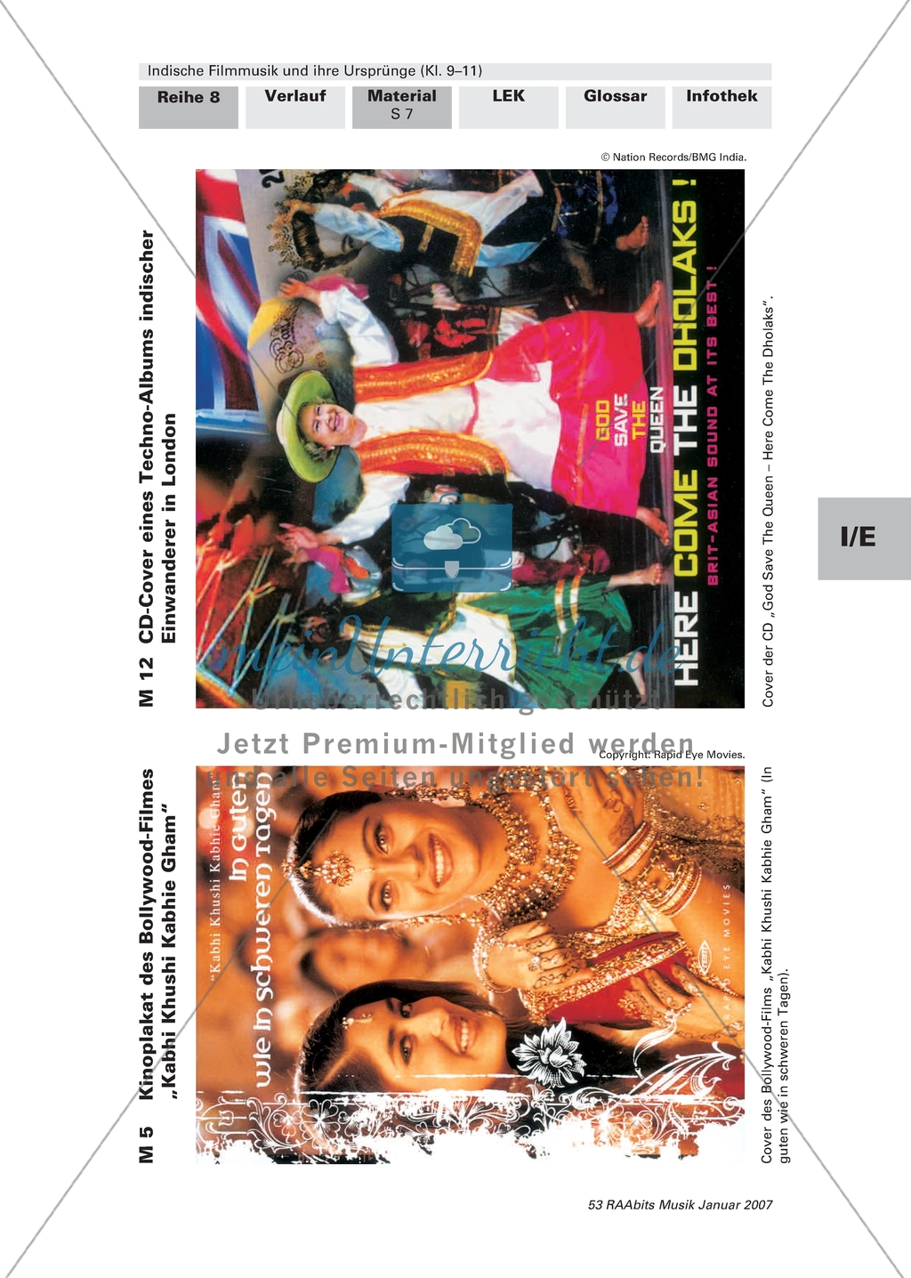 Indische Filmmusik: Stunde 8 -