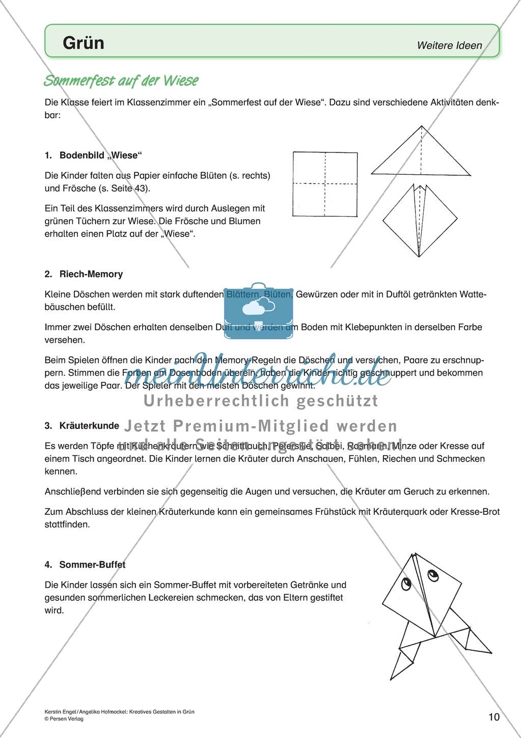 Kreatives Gestalten in Grün: Sommerfest auf der Wiese Preview 2