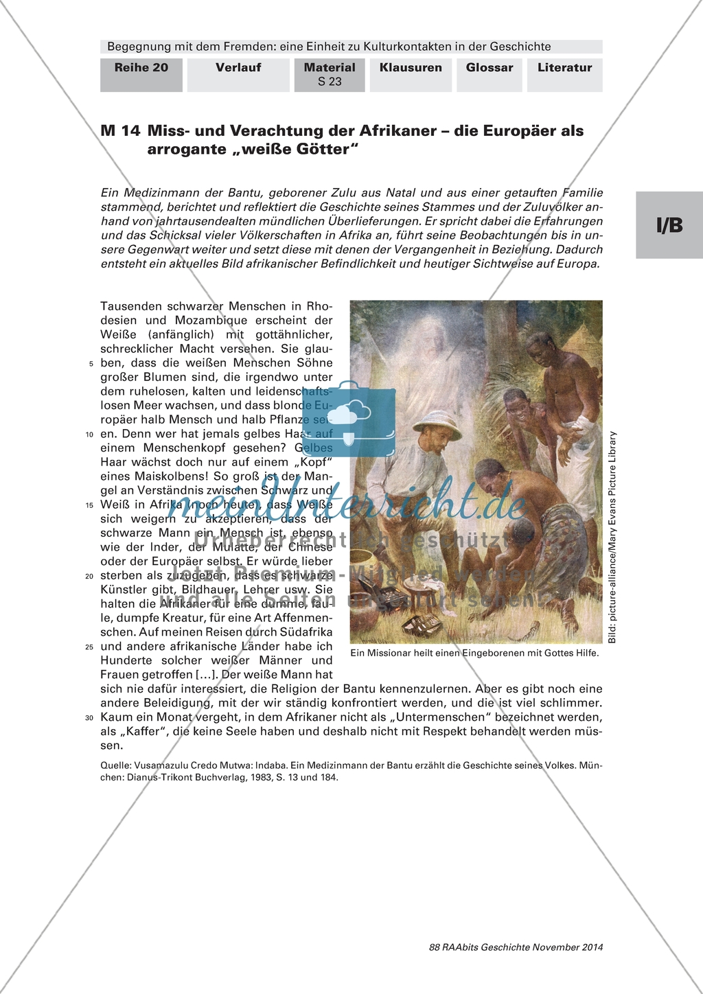 Begegnung mit dem Fremden: Begegnung als Missionierung: Afrikaner und Europäer Preview 2