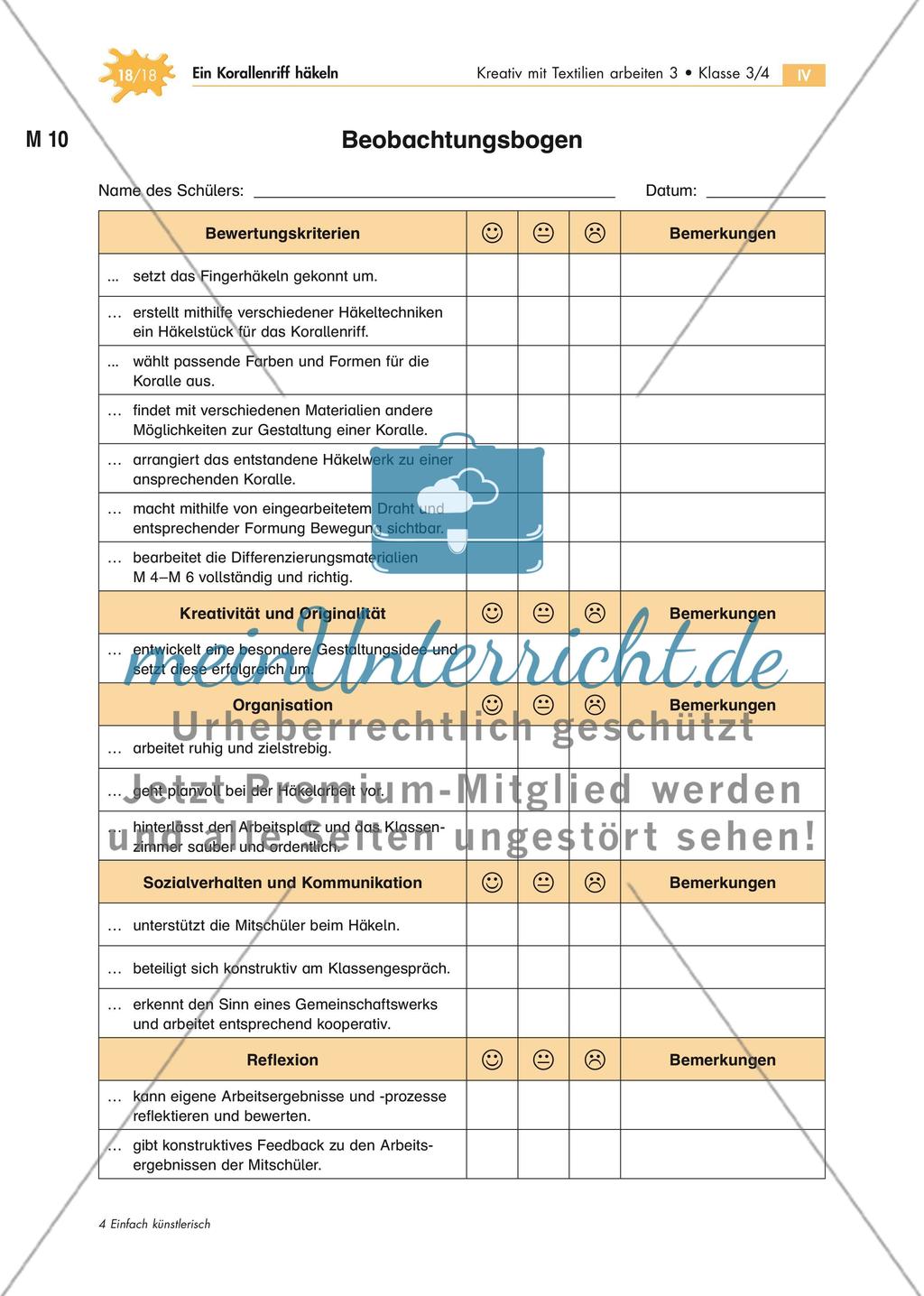 Abtauchen und staunen – Ein Korallenriff häkeln Preview 18
