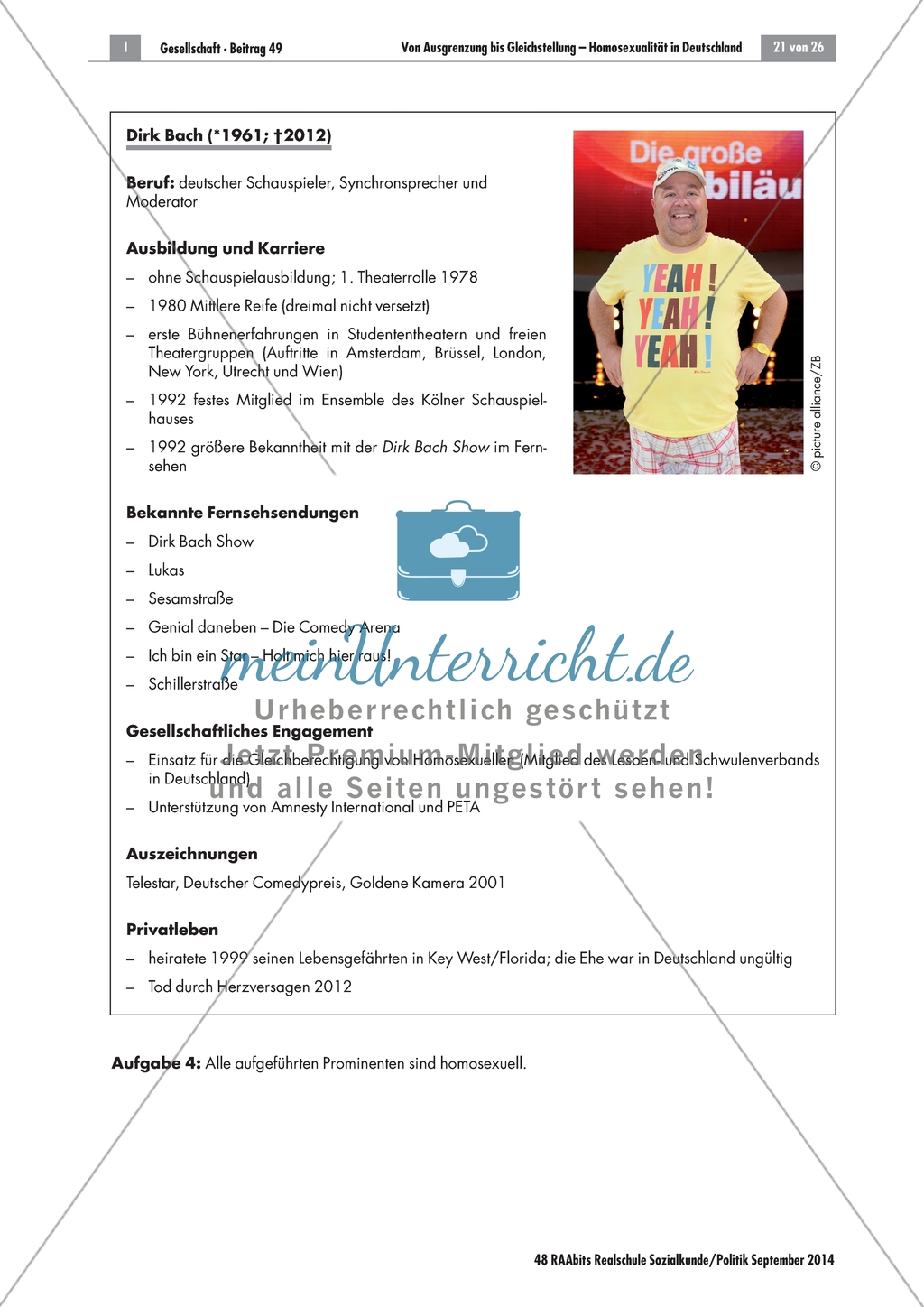 Homosexualität - Prominente Preview 7