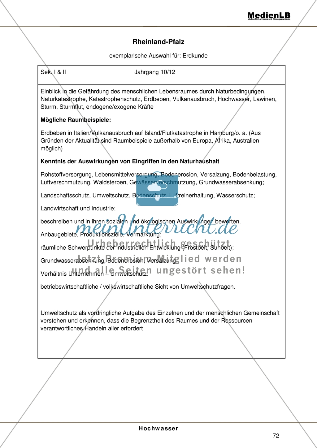 Das Thema