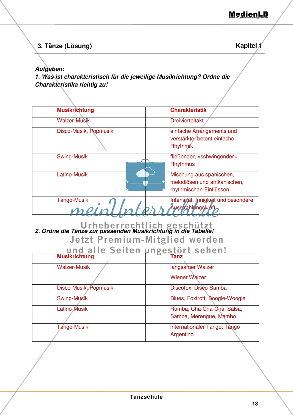 Tanzschule: Gesellschaftstanz und Tanzarten Preview 4