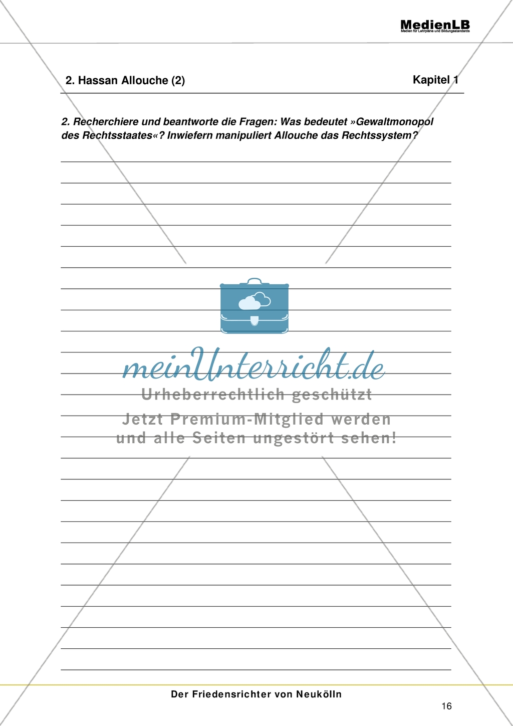 Der Friedensrichter von Neukölln: Hassan Allouche Preview 5