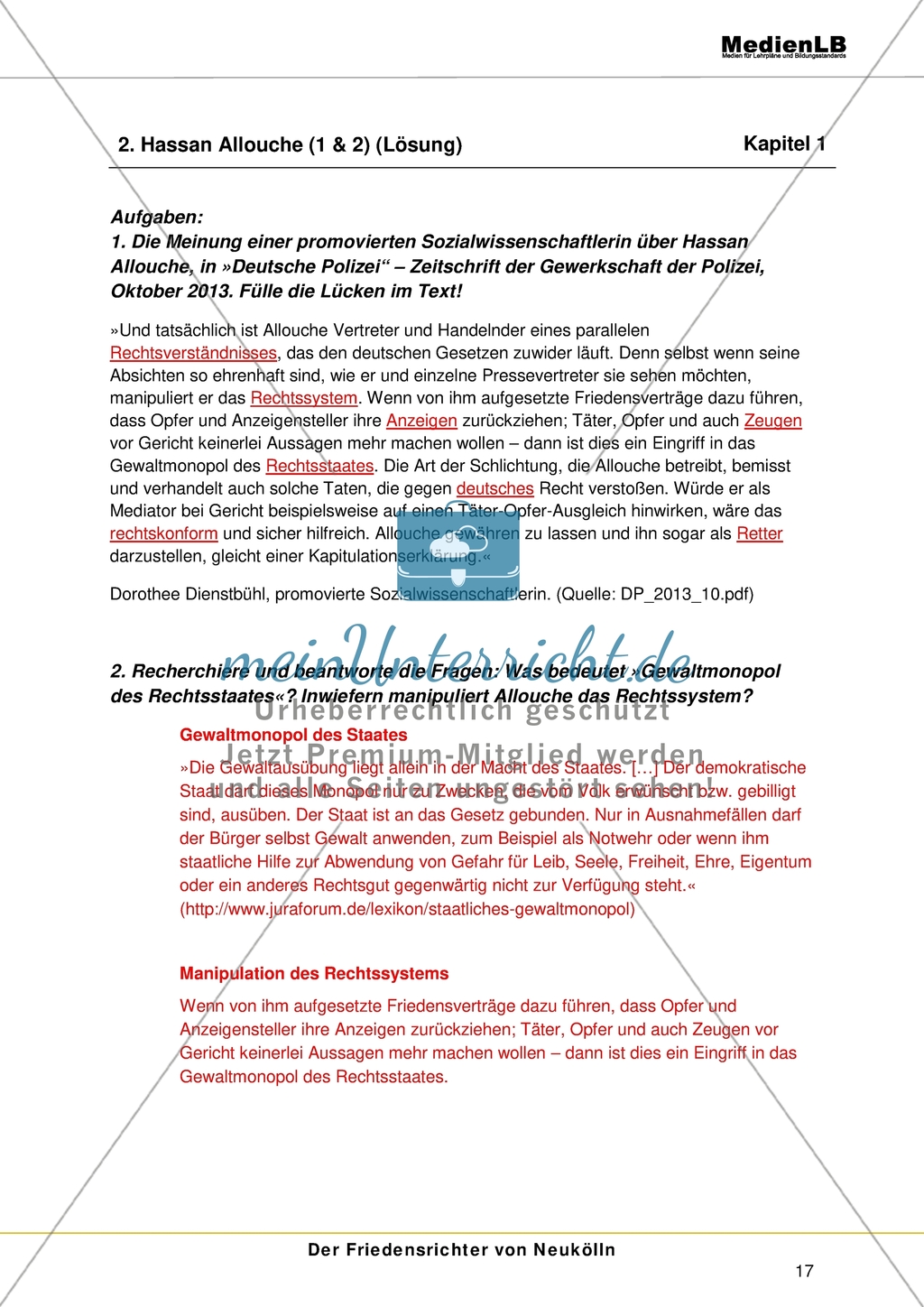 Der Friedensrichter von Neukölln: Hassan Allouche Preview 6