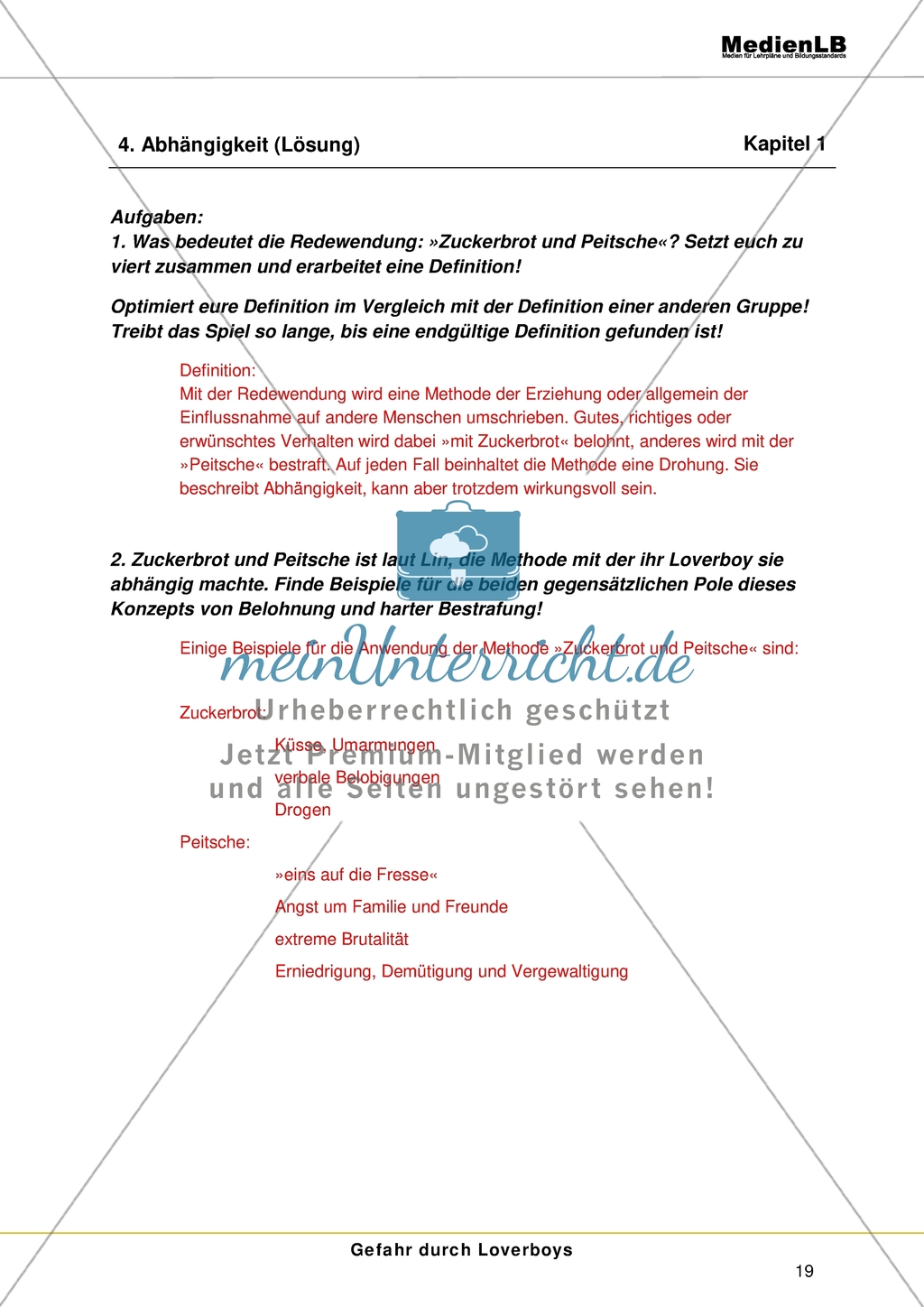 Gefahr durch Loverboys: Abhängigkeit der Opfer Preview 2