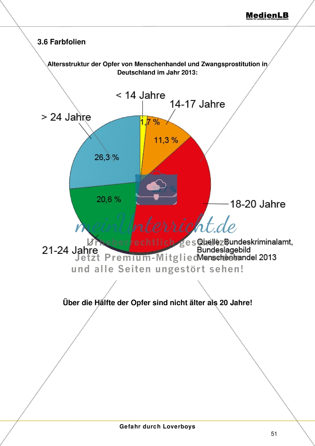 Gefahr durch Loverboys: Farbfolien Preview 1