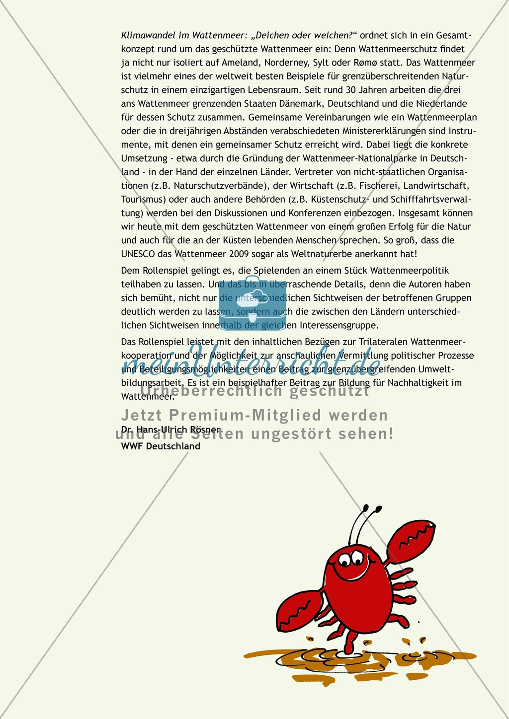 Klimawandel im Wattenmeer Preview 4